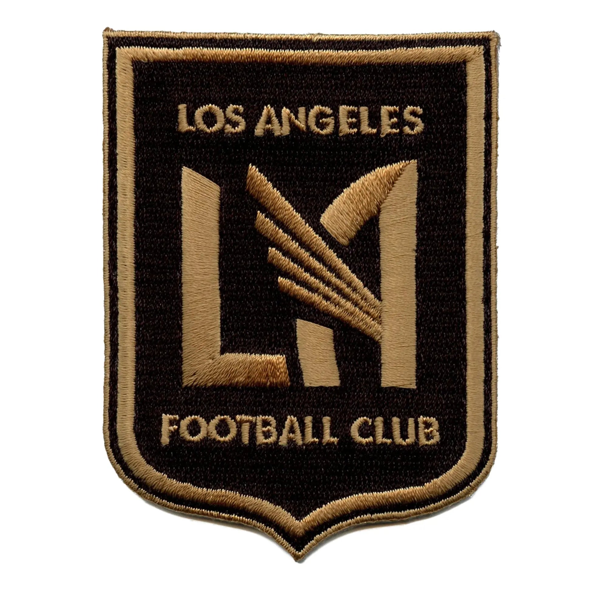 Los Angeles FC Primary Team Crest Patch MLS Embroidered Iron On 