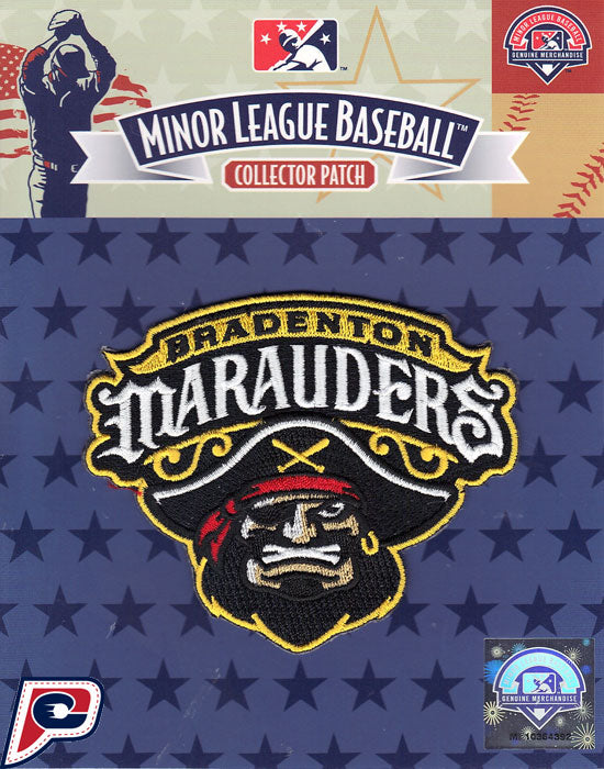 Bradenton Marauders Primary Team Logo Jersey MiLB Patch 