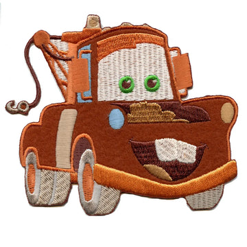 Disney Cars Mater Full Body Embroidered Applique Iron On Patch 