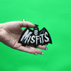 The Misfits Patch Skeleton Bat Logo Embroidered Iron On