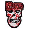 The Misfits Bloody Skull Patch Classic Punk Rock Embroidered Iron On