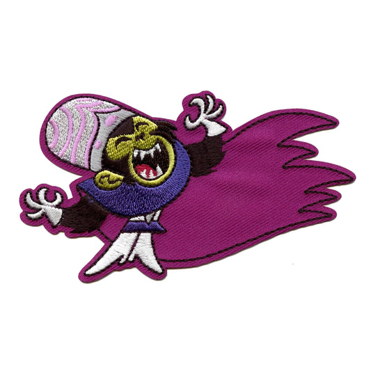 Powerpuff Girls Mojo Jojo Patch Cartoon Network Animation Embroidered Iron On 