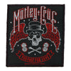 Motley Crue Too Fast For Love Patch Los Angeles California Woven Iron On