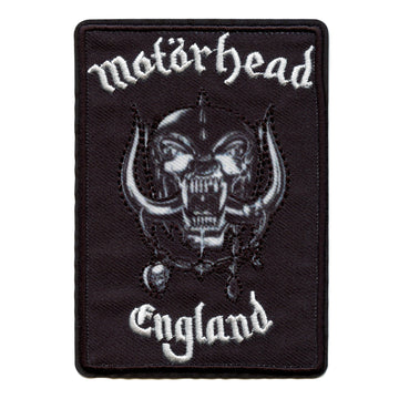 Motörhead England Snaggletooth Patch 1977 Album Art Embroidered Iron On 