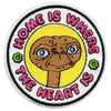 ET Home is Where The Heart is Patch Nostalgic Alien Movie Embroidered Iron On