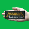 Metallica Wherever I May Roam Logo Patch Heavy Metal Band Woven Iron on