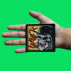 Slayer Laughing Skull Patch Heavy Metal Band Embroidered Iron On