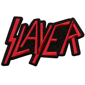 Iconic Slayer Logo Patch Heavy Metal Band Embroidered Iron On