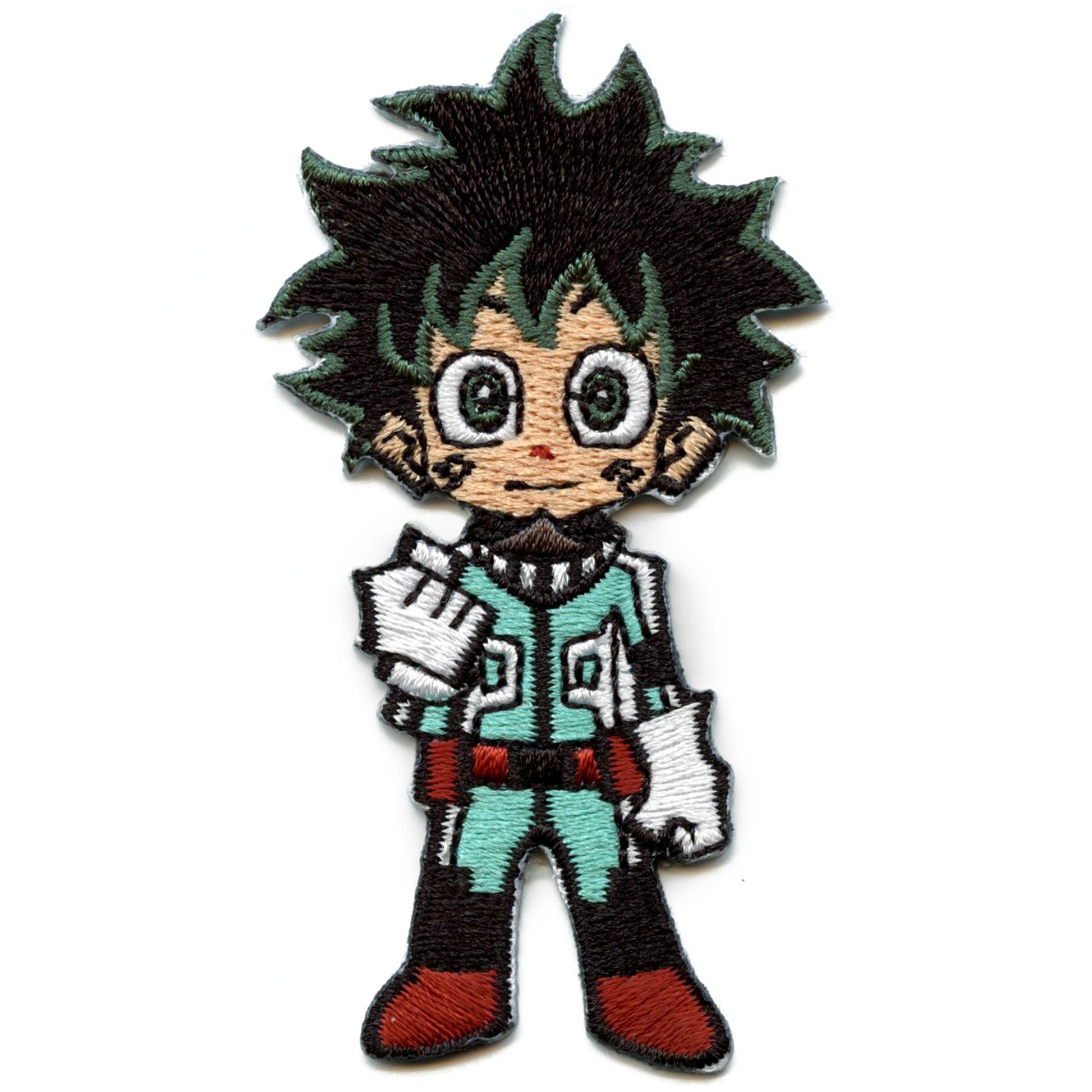 My Hero Academia	Deku Anime Embroidered Iron On Patch 