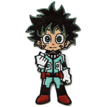 My Hero Academia	Deku Anime Embroidered Iron On Patch 