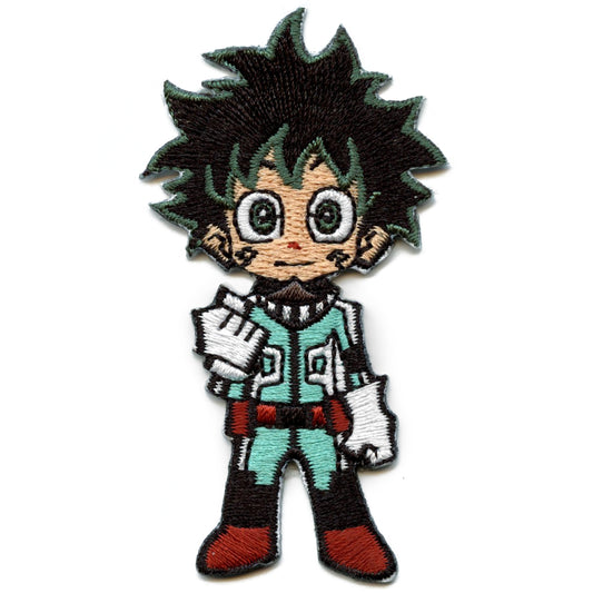 My Hero Academia	Deku Anime Embroidered Iron On Patch 