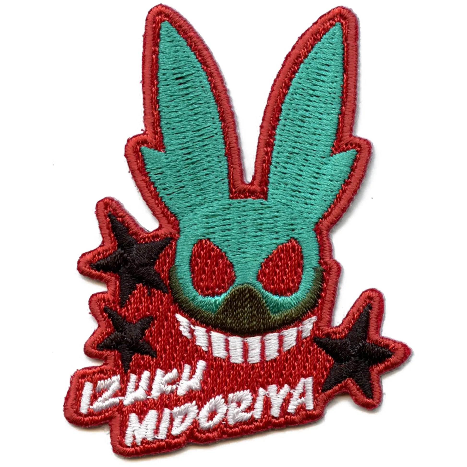 My Hero Academia	Izuku Logo Anime Embroidered Iron On Patch 