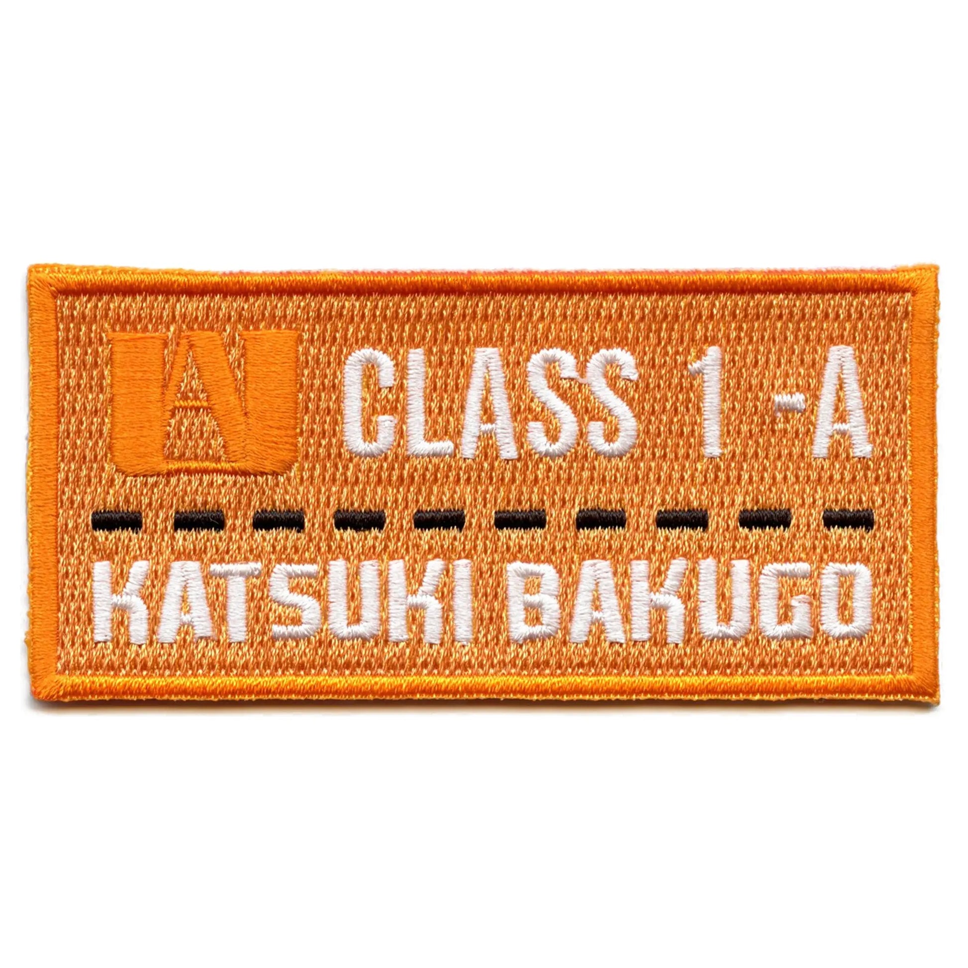 My Hero Academia Katsuki Bakugo Patch Class 1-A Embroidered Iron On 