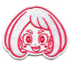 My Hero Academia Uraraka Patch Pink Headshot Embroidered Iron On