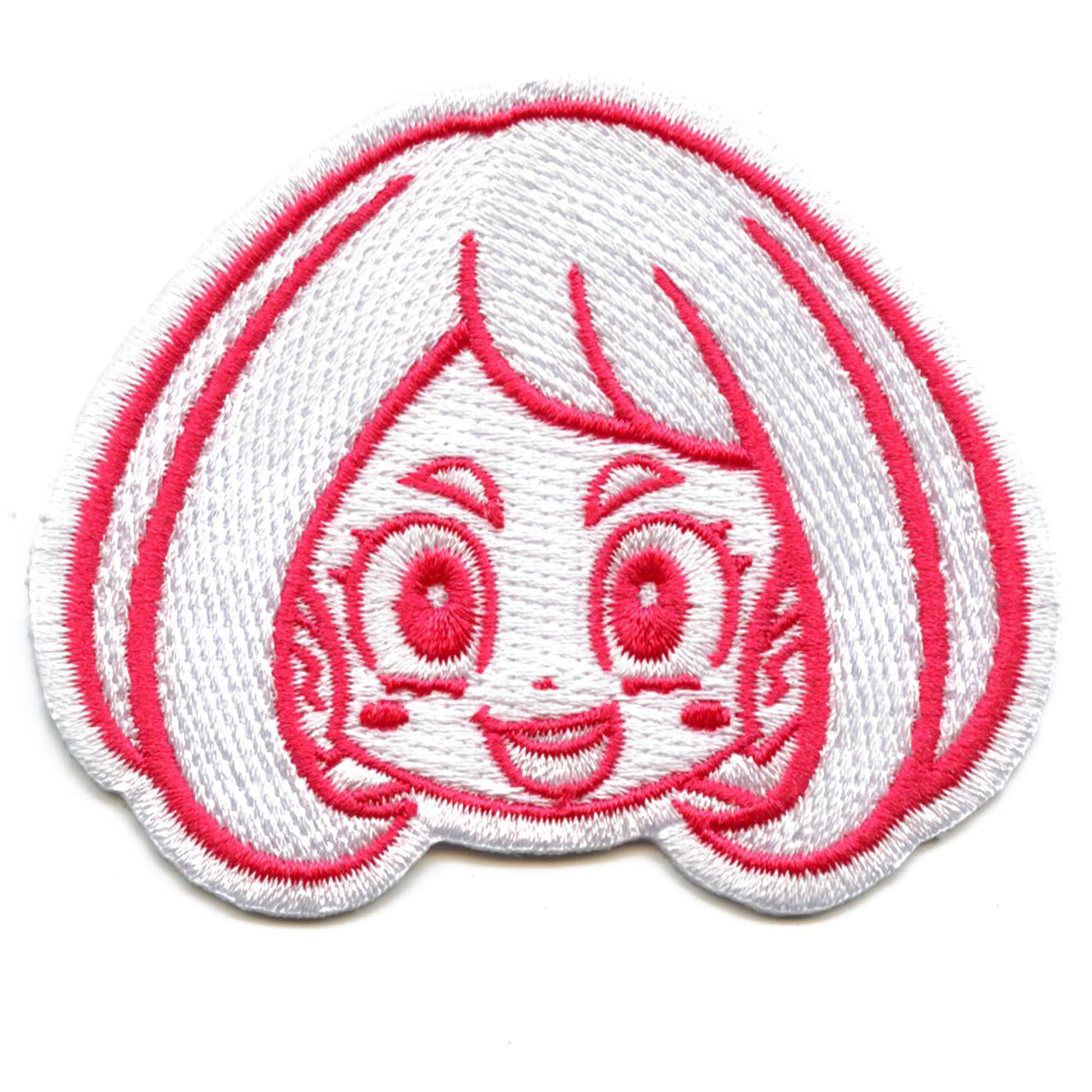 My Hero Academia Uraraka Patch Pink Headshot Embroidered Iron On