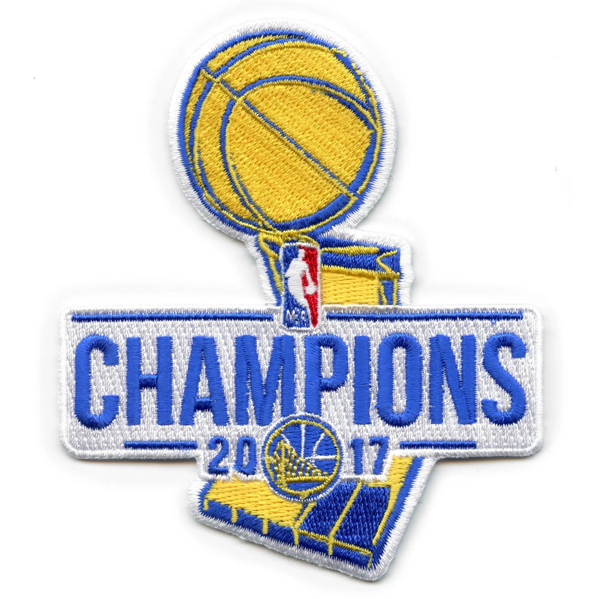 2017 NBA Finals Champions Golden State Warriors Jersey Patch 