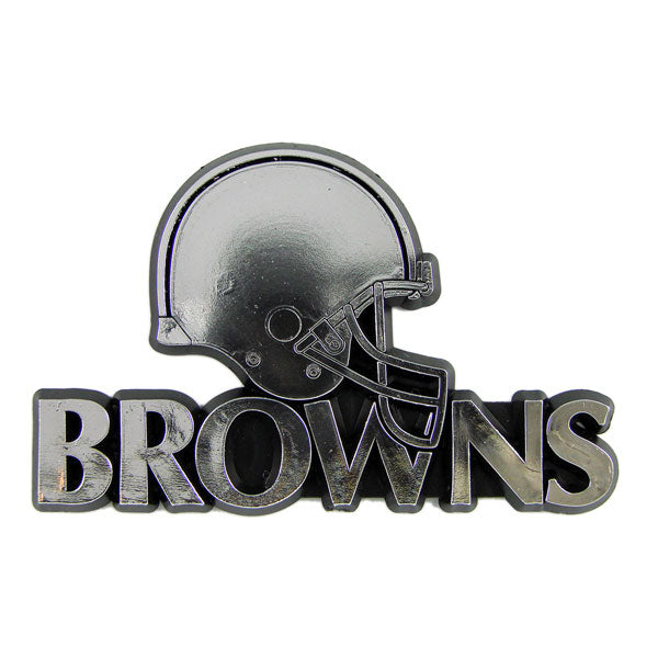 Cleveland Browns Car 3D Chrome Auto Emblem 