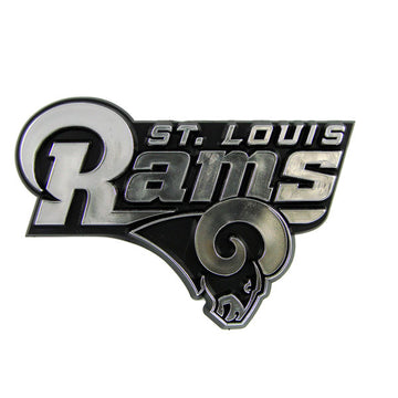 Los Angeles Rams Car 3D Chrome Auto Emblem 