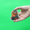 Philadelphia Orange Creature FotoPatch Mascot Hockey Parody Embroidery Iron On 