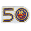 New York Islanders 50th Anniversary Jersey Patch 2022-23 (White)