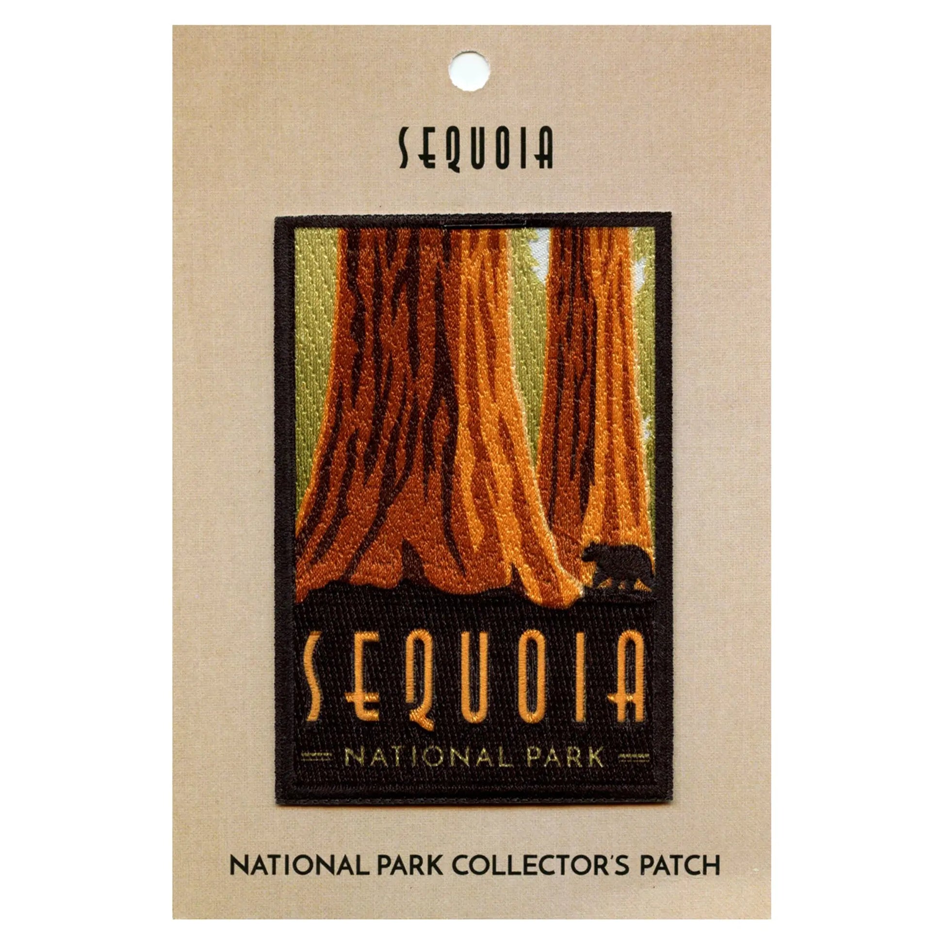 Sequoia National Park Patch General Sherman Tree Travel Embroidered Iron On