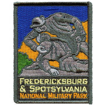 Fredericksburg And Spotsylvania National Military Park Patch History Battle Travel Embroidered Iron On