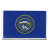 Nebraska Patch State Flag Embroidered Iron On 