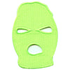 Neon Green Jackboys Ski Mask Embroidered Iron On Patch 