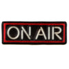 On Air Neon Sign Patch Live Radio Sublimated Embroidery Iron On