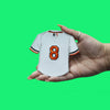 Cal Ripken Jr. #8 Jersey Patch Baltimore Orioles Embroidered Major League Baseball 