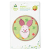 Disney Piglet Head In Flower Circle Embroidered Applique Iron On Patch 