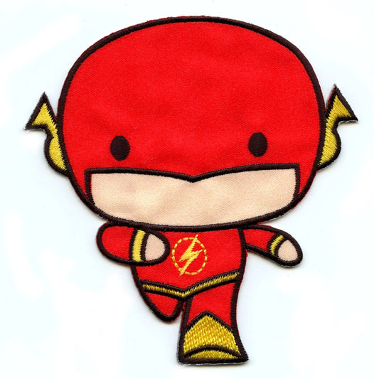 DC Comics The Flash Embroidered Iron On Applique Patch 