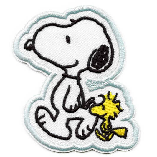 Peanuts Snoopy And Woodstock Patch Charlie Brown Embroidered Iron On