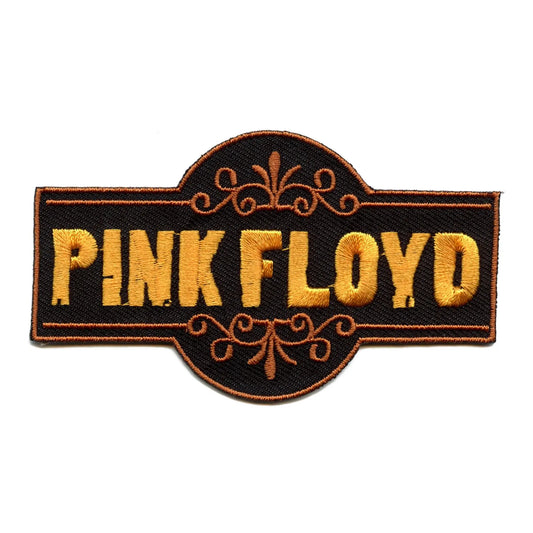 Pink Floyd Patch Fancy Logo Embroidered Iron On 