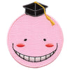 Anime Assassination Classroom: Relaxed Koro-Sensei Embroidered Patch 