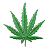 Pot Leaf Patch Weed Embroidered Iron On 