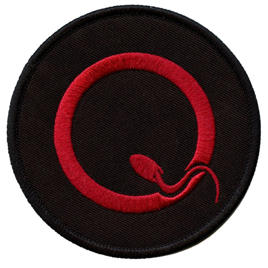 Queen Of The Stone Age Q logo Patch Alternative Rock Band Embroidered Iron On