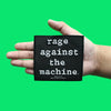 Rage Against The Machine Logo Patch Heavy Metal Woven Iron On