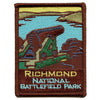 Richmond National Battlefield Park Patch Travel Civil War Embroidered Iron On