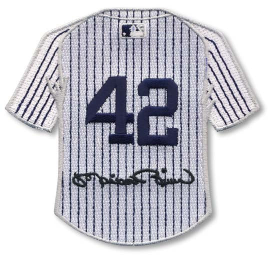 Mariano Rivera New York Yankees #42 with Signature Jersey Patch 