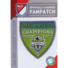 2019 MLS Cup Champions Seattle Sounders Embroidered Patch 