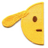 Saluting Face Emoji Patch Yes Sir Embroidered Iron On