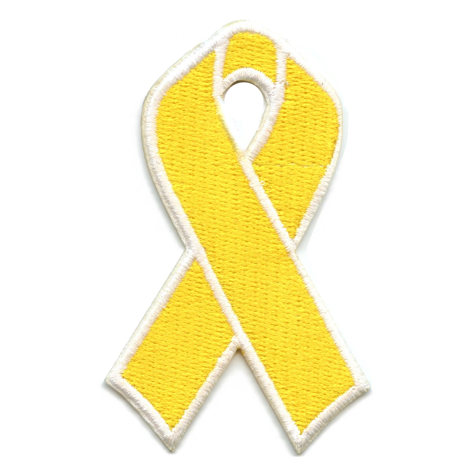 Cancer Awareness Ribbons Fully Embroidered Iron On Patches 