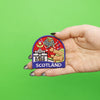 Scotland Travel Embroidered Iron On Patch 