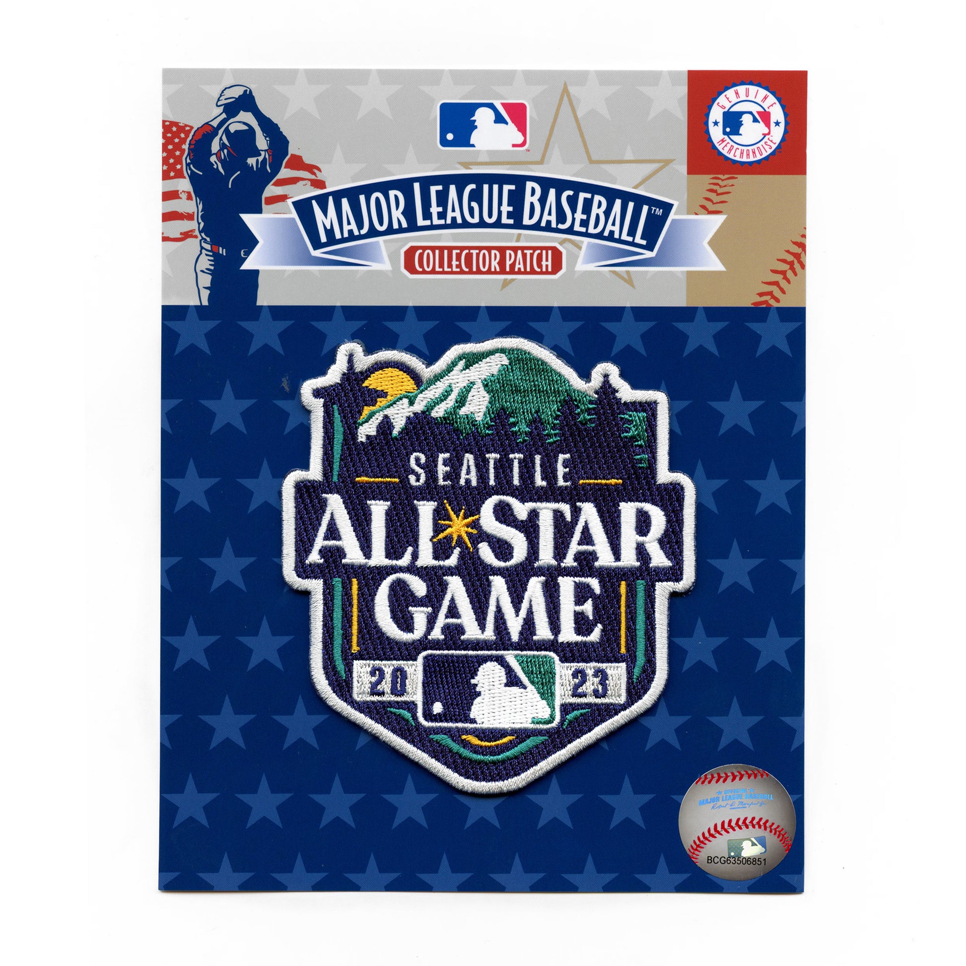 2023 MLB All Star Game Embroidered Jersey Patch Seattle Mariners