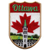 Ottawa Canada Shield Embroidered Iron On Patch 