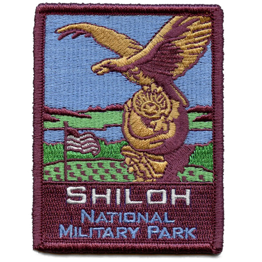 Shiloh National Military Park Patch Civil War Travel Embroidered Iron On