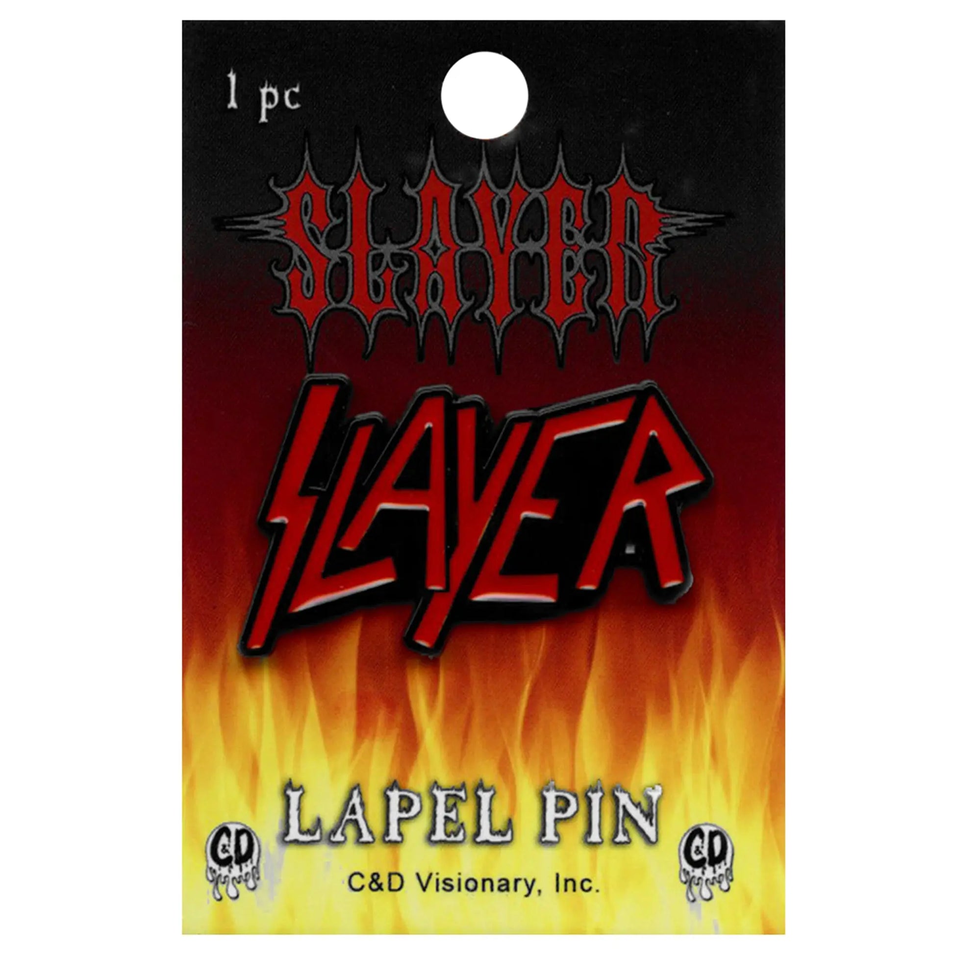 Slayer Iconic Logo Lapel Pin