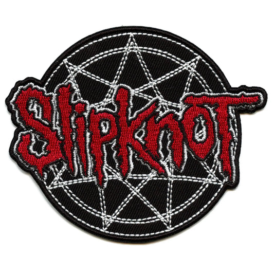 Slipknot Nonogram Logo Patch Mask American Metal Embroidered Iron On