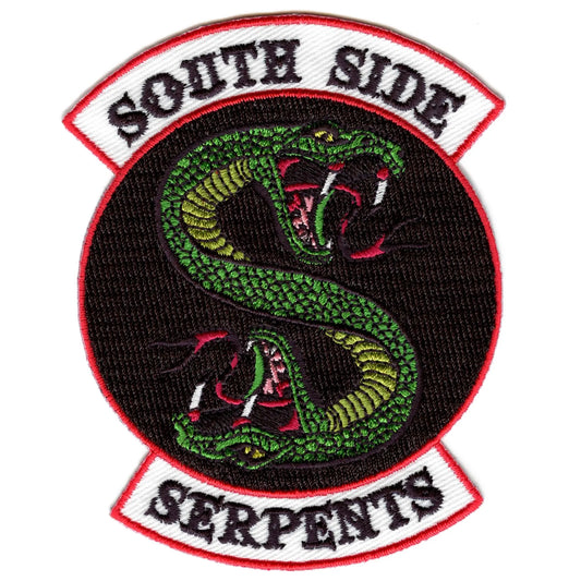 Riverdale South Side Serpents Embroidered Iron On Patch 